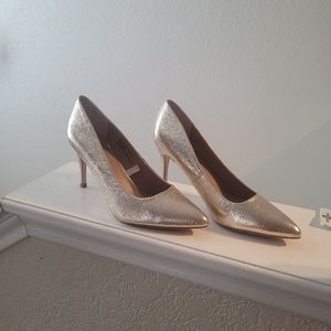 A New Day gold heels